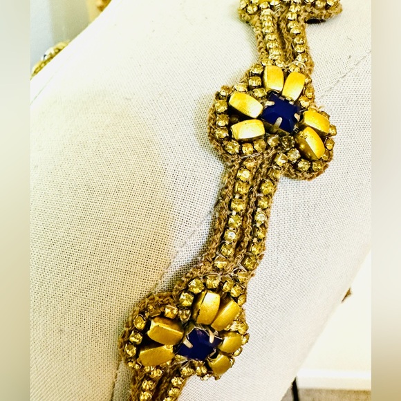 Vintage DEEPA GURNANI Bejeweled Headband - Picture 14 of 17